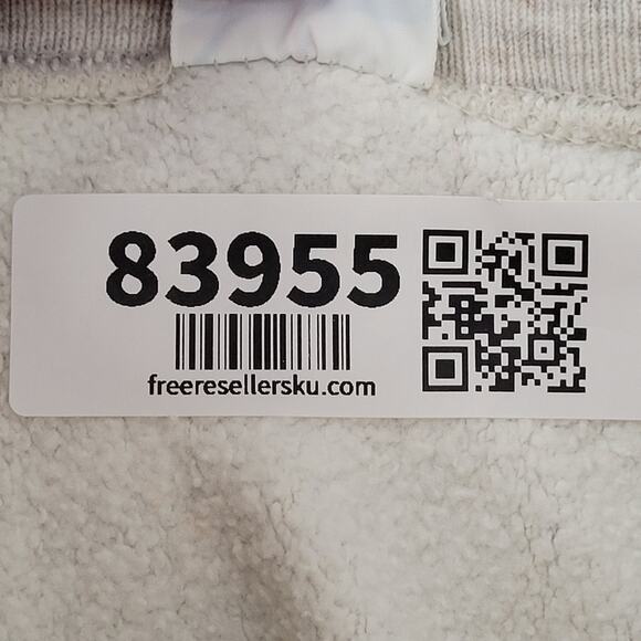 Vintage 80s Marquette Sweatshirt L/XL 23x24 Boxy Champion - Picture 11 of 16